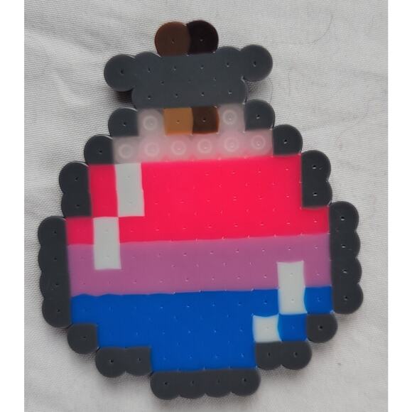 Bisexual LGBT Potion Perler Pixel Art - Picture 1 of 2
